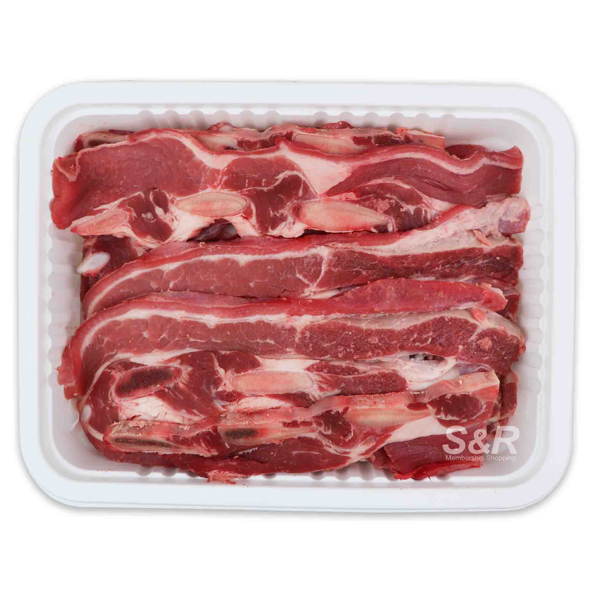 S&R Korean Beef Galbi approx. 2kg S&R Korean Beef Galbi approx. 2kg
